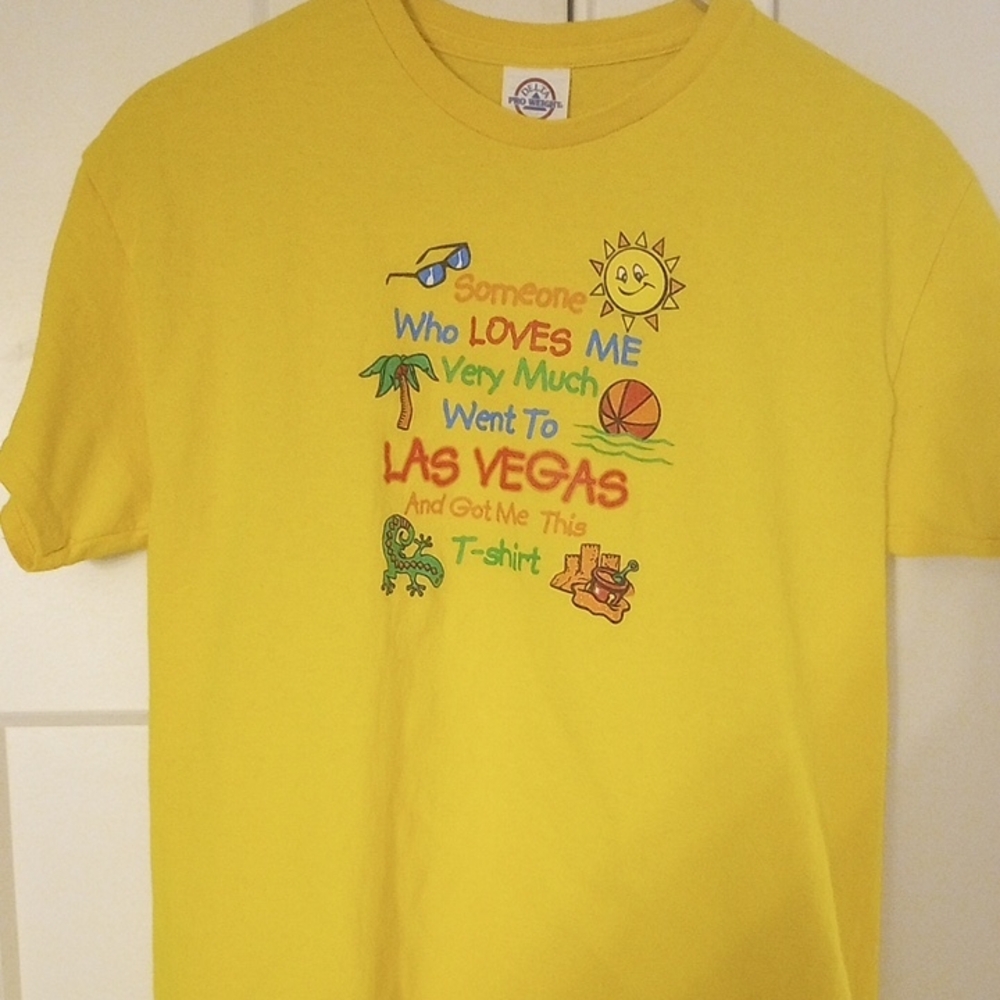 Delta Kids Yellow Las Vegas Graphic Tee
